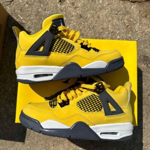 Jordan 4 retro lightning